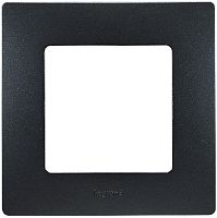 Рамка универсальная Legrand Etika 1-м. антрацит  картинка